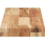 Stolna ploča 100x20x4 cm pravokutna od masivnog drva bagrema | shoptok.hr