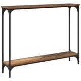  Konzolna stolica s policom Staro drvo 100 x 22,5 x 75 cm | Eponuda.ba