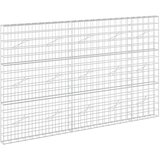  Gabion s žicom debljine 3,5 mm i mrežom 10x10 cm 250x10x150 cm | shoptok.hr