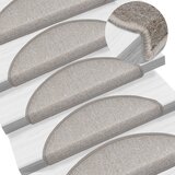 vidaXL Preproge za stopnice 10 kosov 65x28 cm taupe Cene