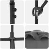  Suncobran Antracit 372 x 198 x 243 cm Poliester i aluminij | shoptok.hr