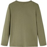  Dječja majica dugih rukava kaki 116 | shoptok.hr
