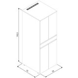 Hanah home Ormarić za veš mašinu Neve 70 016 | Eponuda.com