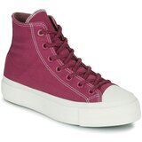 Converse CHUCK TAYLOR ALL STAR LIFT PLATFORM WORKWEAR TEXTILES HI Bordo | shoptok.hr