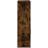 vidaXL Knjižna omara dimljeni hrast 60x24x85 cm inženirski les | Shoptok.si