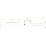 Copen držač toalet papira concept linea dark (C-03-104B) | Eponuda.com