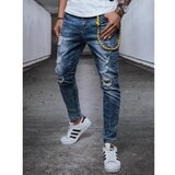 DStreet Men's denim blue jeans UX3717 Cene
