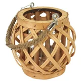 Svijećnjak drveni Natural 15x15x16cm 7732