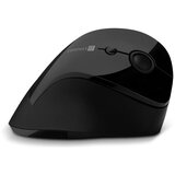 Connect IT CMO-2700-BK - Ergonomski bežični miš sa podesivim DPI 800/1200/1600, napajanje 1x AA, crne boje | Eponuda.com