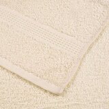vidaXL Brisače 10 kos krem 50x100 cm 360 gsm 100% bombaž | Shoptok.si