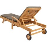  Ležaljka 100% poliester čvrsti teak | shoptok.hr