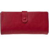 Verde Novčanik ženski sa odvojenom pregradom 1356, 19×4.5×10 cm crvena | ePonuda.com
