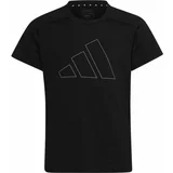 Adidas TR-ES BL T Majica za djevojčice, crna, veličina