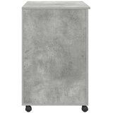  Stol s kotačićima s ladicama Betonski sivi 91 x 50 x 77 cm | Eponuda.ba