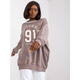 FANCY Sweatshirt-FA-BL-7650.40-dark beige | ePonuda.com