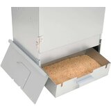  Pečica za dimljenje z mizo galvanizirano jeklo, (20722856) | Shoptok.si