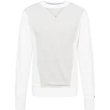 Tommy Remixed Sweater majica siva melange / bijela