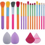 INF 15 Kosni Set Čopičev za Ličenje z Akvarelnim Efektom - Mehka Sintetična Vlakna, (5000098841) | Shoptok.si