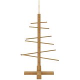 vidaXL Leseno božično drevo z stojalom Rjava 75 cm Bambus | Shoptok.si
