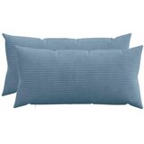  Presvlaka za jastuk 2 pcs HEERLEN Plava 40 x 70 cm Kord - Plava 40 x 70 cm 2 Slike