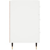  Noćni ormarić bijeli 40 x 40 x 66 cm od konstruiranog drva | shoptok.hr
