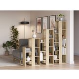 Marckeric Regal v hrastovem dekorju 158x151 cm Anissa – | Shoptok.si