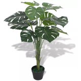  Umjetna biljka Monstera s posudom 70 cm Zelena | shoptok.hr