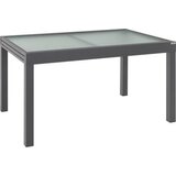 Ambia Garden VRTNA MIZA kovina, steklo antracit | Shoptok.si
