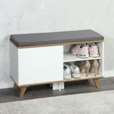 KSP15942 MINI CIPELARNIK BELI SA JASTUKOM ZA SEDENJE 51.5 x 48 x 29,5 CM