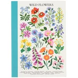 Rex London Bilježnica 60 stranica A6 format Wild Flowers -