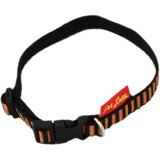 Pet Line Ogrlica za pse, 10mm, 20-31cm, Crno-narandžasta Cene