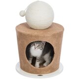 Trixie Kućica za Mače sa Loptom za Grebanje 36x50cm – Taupe | ePonuda.com