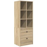 vidaXL Sonoma hrast polica Sonoma hrast MDF Velika Polica Pravokutna | shoptok.hr