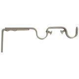 Luance nosač na izvlačenje otvoren dupli D20 x 2 srebrna (722593) | ePonuda.com