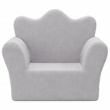  Dječja sofa svjetlosiva od mekanog pliša | Eponuda.com