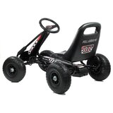  Go-Kart na pedale A-15 s pumpanim kotačima - crni | Shoptok.si