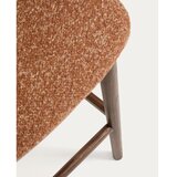 Kave Home Podstavljena barska stolica boja terakote (visine sjedala 75 cm) Ciselia – | shoptok.hr