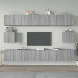 Komplet TV omaric 6-delni siva sonoma inženirski les, (20732977) | Shoptok.si