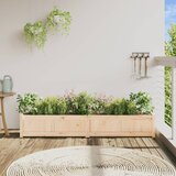  Vrtna sadilica 180 x 31 x 31 cm od masivne borovine | shoptok.hr