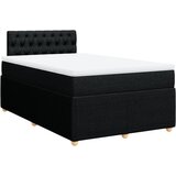 Maison Chic Box spring postelja - Vzmetna postelja z vzmetnico črn 120x200 cm blago SL16741, (21884653) | Shoptok.si