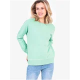 Brakeburn Light Green Womens Basic Sweatshirt - Women