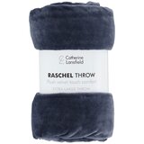 Catherine Lansfield Temno modra odeja iz mikropliša 130x170 cm Raschel Velvet – | Shoptok.si