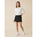 Sinsay Pamučna bluza s čipkastim obrubom | shoptok.hr