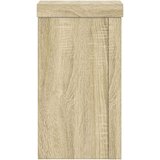 vidaXL Stojalo za rastline 2 kosa sonoma hrast 10x10x18 cm inž. les | Shoptok.si