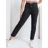DStreet Jeansy damskie mom fit czarne | Shoptok.si