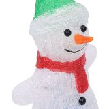 vidaXL LED božićna akrilna figura snjegovića unutarnja i vanjska 30 cm | shoptok.hr