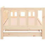  Izvlečna dnevna postelja 2x(90x190) cm trdna borovina, (20643547) | Shoptok.si