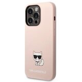 Karl Lagerfeld SILICON CHOUP IPHONE 14 PRO MAX ovitek roza, (20401461) Cene
