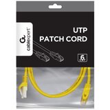 Gembird PP6U-1.5M/Y mrezni kabl, CAT6 utp patch cord 1.5m yellow | ePonuda.com
