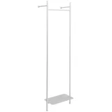 Svijetlo sivi metalni zidni stalak za odjeću 52x180x27 cm Nobly –